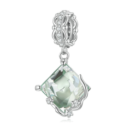 Charms Colección Piedras Verdes - Plata 925
